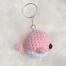 Load image into Gallery viewer, Whale Keychain Light Pink
