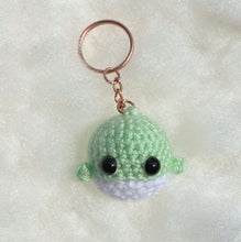 Load image into Gallery viewer, Whale Keychain Mint Green
