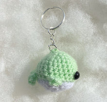 Load image into Gallery viewer, Whale Keychain Mint Green
