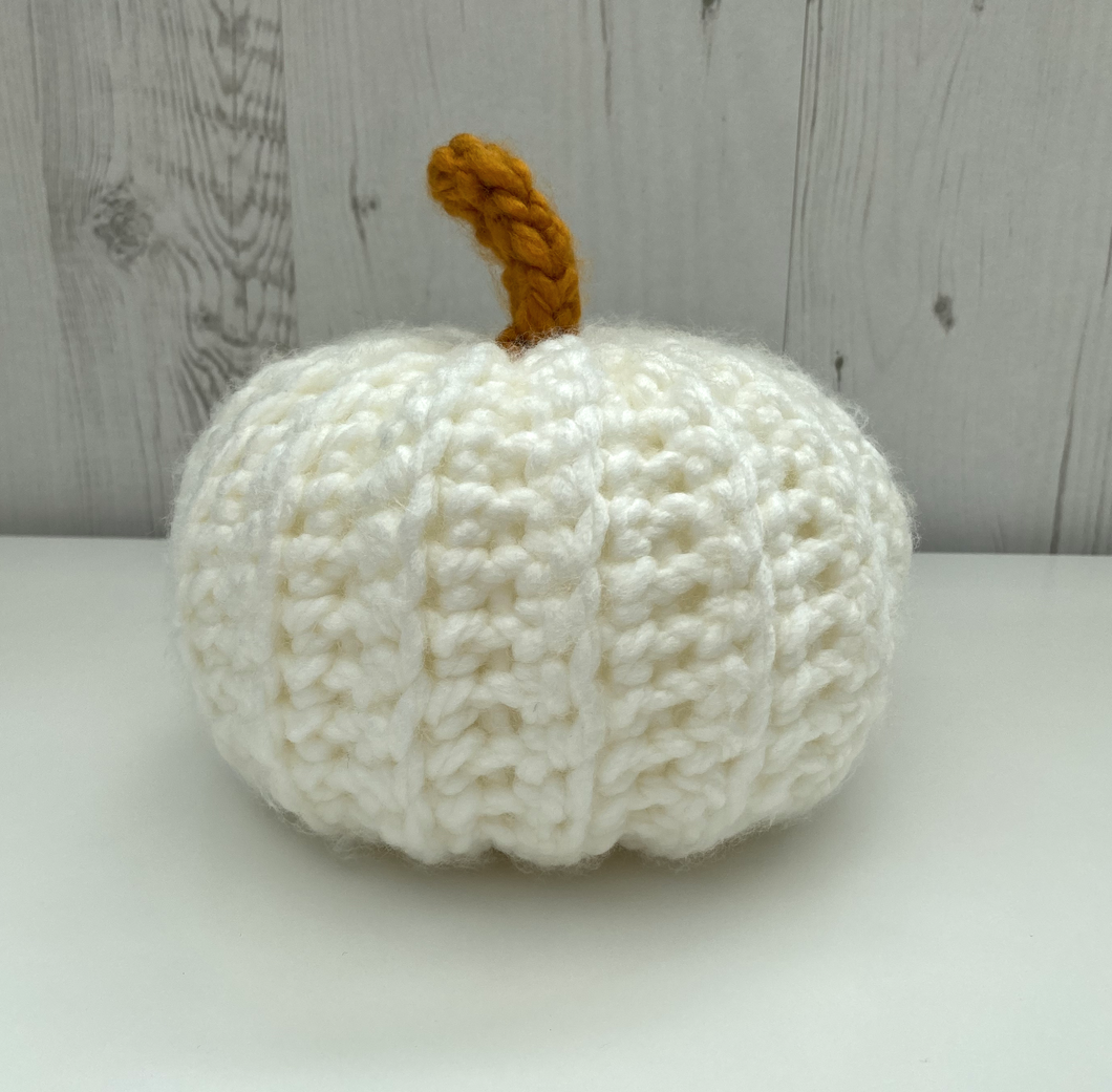 Small Pumpkin Winter White